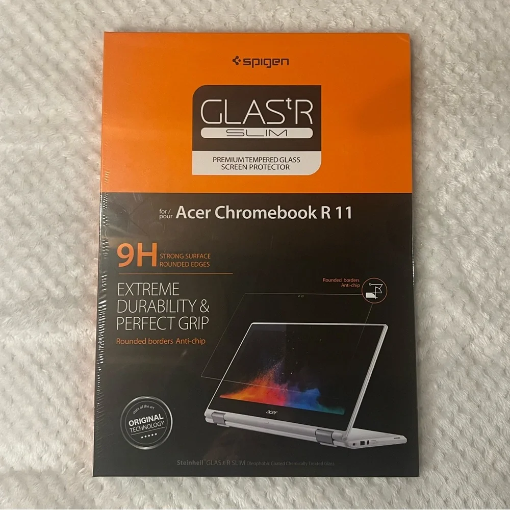 NWT Acer Chromebook R11, 11.6” tempered glass screen protector by Spigen